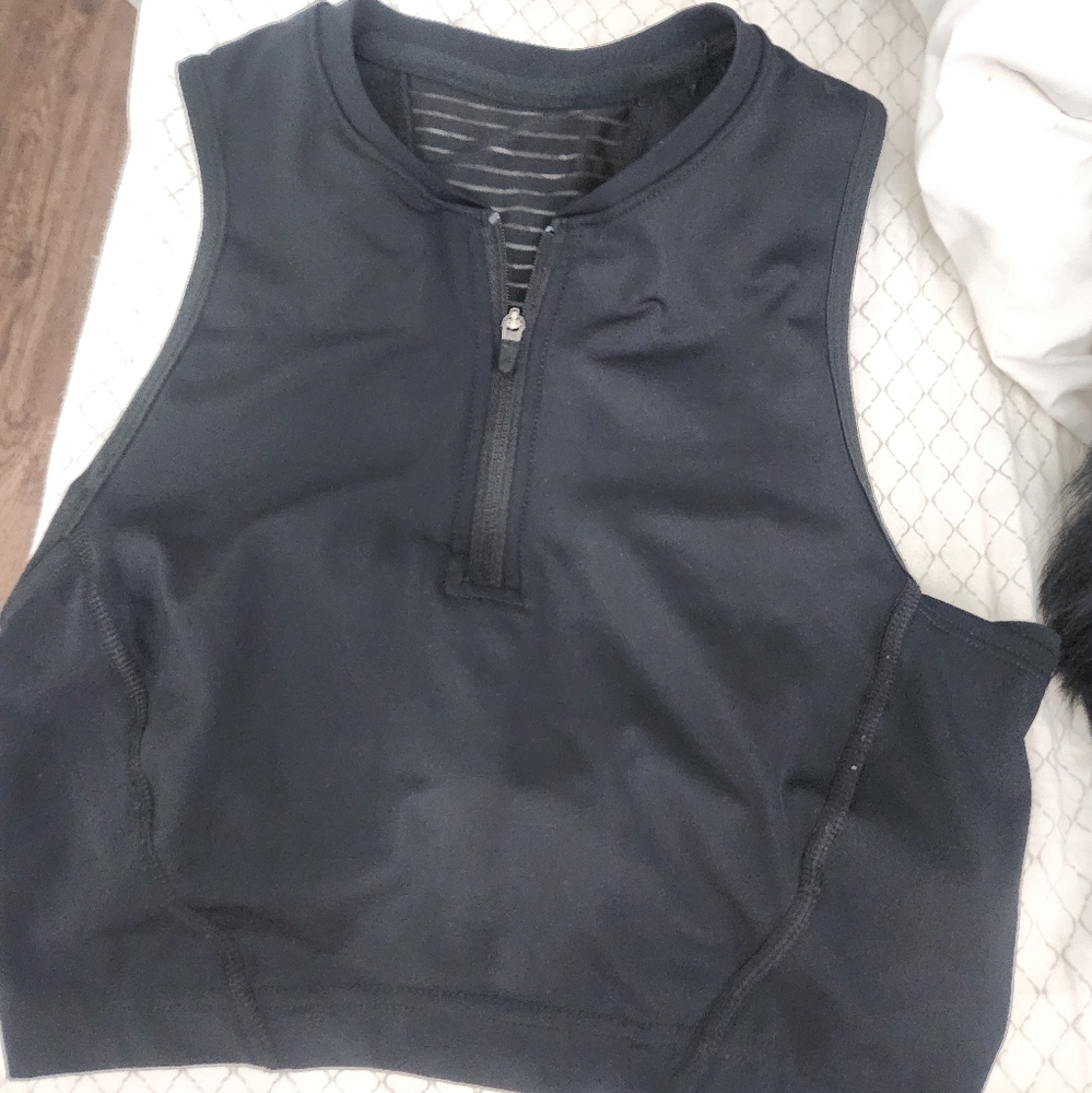 Nike Black Crop Top